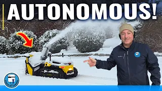 Yarbo Autonomous Robotic Snow Blower First Use Review