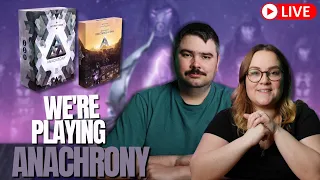Anachrony Fractures Of Time | Board Game Playthrough | LIVE