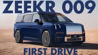 First Drive ZEEKR 009 - BEST Family EV? Review // CHINA DRIVER