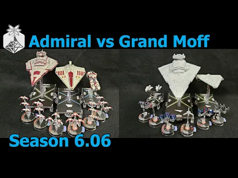 Star Wars Armada "Tokens Targets Tarkins" Admiral vs Grand Moff - ION Radio Battle Report