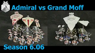 Star Wars Armada "Tokens Targets Tarkins" Admiral vs Grand Moff - ION Radio Battle Report