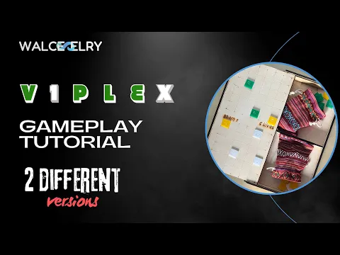 Viplex Board Game Tutorial - Most Interesting Gameplay Versions