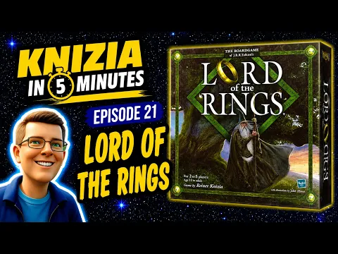 Knizia in 5 Minutes. 21 The Lord of the RIngs.