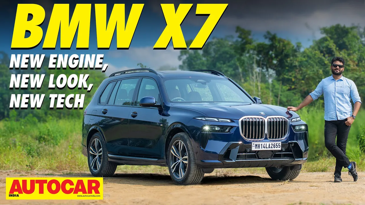 2023 BMW X7 review - Face Value | First Drive | @autocarindia1