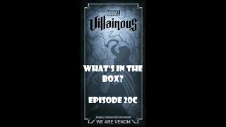 What's In the box? Ep20c Marvel Villainous We Are Venom Expansion Unboxing