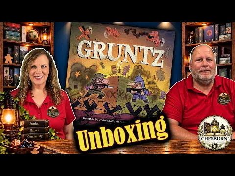 Gruntz Unboxing | What’s Inside This Wild Board Game?