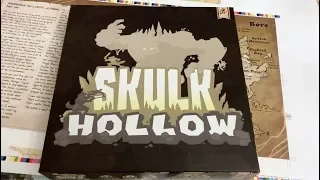 Skulk Hollow - Print Proofs and Component Samples