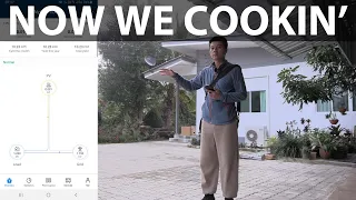 I added 3 more solar panels on the roof