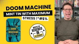 Doom Machine Is Pocket Sized Stress | Solo Board Game Review