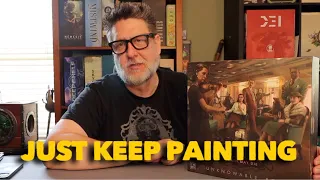 Painting the Unkowable Box Cthulhu Death May Die