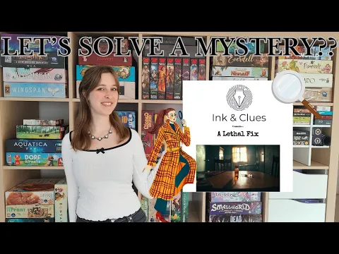 A Lethal Fix - Ink & Clues Mystery Game | Solo Playthrough