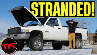 At -16 Fahrenheit, My Much-Loved Classic Dodge Cummins Left Me Stranded AND Now I Know Why!