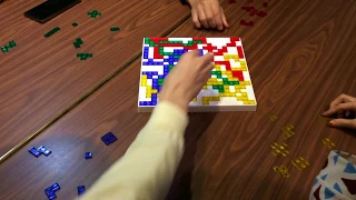 秘密桌遊基地►►►格格不入 Blokus 辰辰 阿忠 昆霖 Angela
