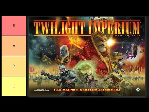 Shelfside’s Ultimate Ti4 Tier List | With Prophecy of Kings + Thunder’s Edge