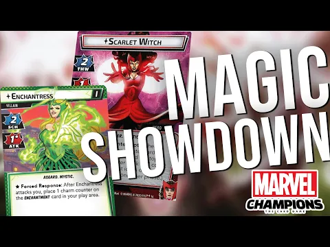 Scarlet Witch (Aggression) vs Expert Enchantress Marvel Champions Live Replay