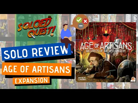 Age of Artisans Expansion - Solo Review
