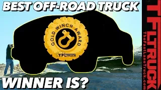 What's the Best New Off-Road Truck You Can Buy? Winner of the 2019 Gold Winch Award Is...