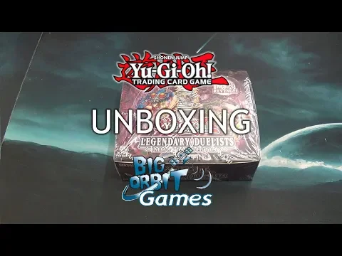 Yu-Gi-Oh!: Legendary Duelists - Immortal Destiny Booster Box Unboxing