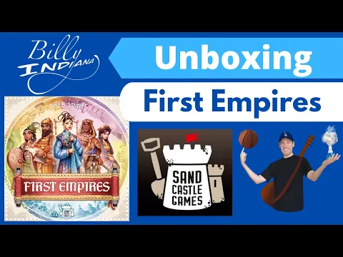 First Empires Board Game Unboxing (a new release from Sand Castle Games)