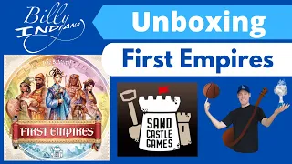 First Empires Board Game Unboxing (a new release from Sand Castle Games)
