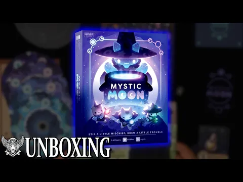 Mystic Moon Unboxing - What's Inside This Potion-Brewing Board Game?