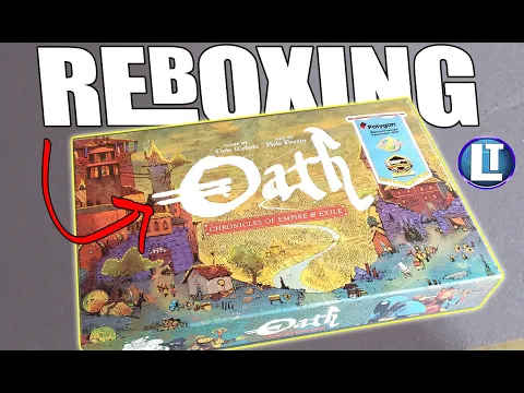 REBOXING OATH: Chronicles of Empire & Exile / Organizing the Components