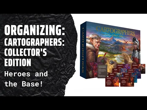 Organizing Cartographers: Collector’s Edition (Heroes, All Expansions, Fully Sleeved) SideGame LLC