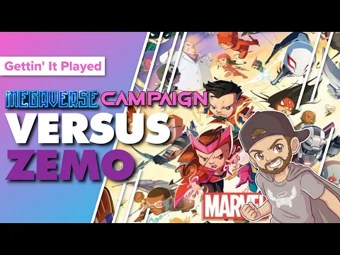 Marvel United Megaverse Campaign vs. Baron Zemo | Game #20 Avengers