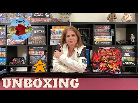 Shadows of Brimstone: Caves of Cynder Board Game Unboxing