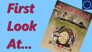 Rhode Island 1778 | Battles of American Revolution Volume IX | Unboxing & Overview