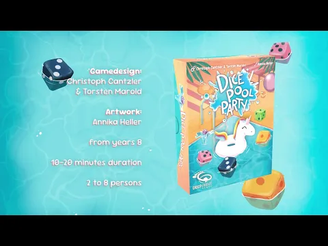 DICE POOL PARTY | Game Teaser EN | Deep Print Games