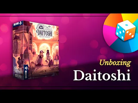 Unboxing de Daitoshi, el juego de mesa de Devir.