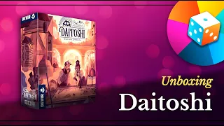 Unboxing de Daitoshi, el juego de mesa de Devir.