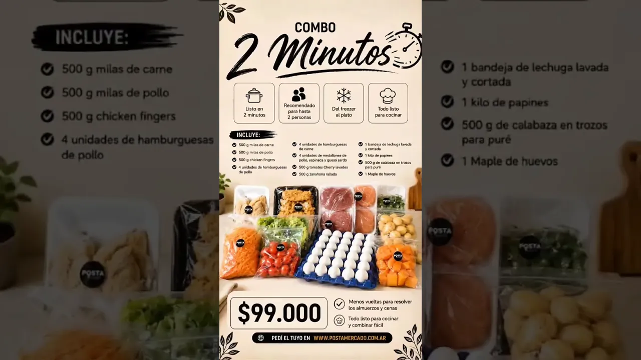 Video de Posta, mercado y gastronomía