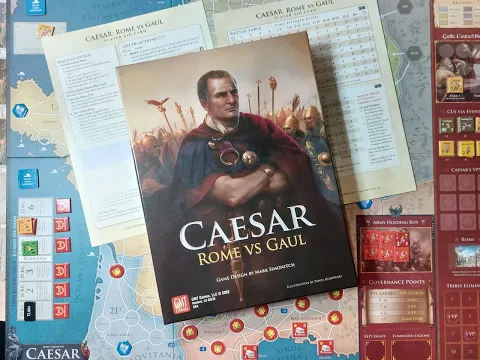 Tutorial (ITA) | Caesar: Rome vs Gaul, GMT Games | Winter Quartering