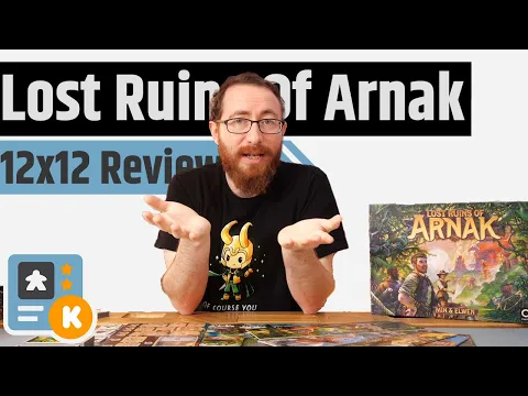 Lost Ruins Of Arnak - Base Game, Expansion, Solo, Online, Campaign....A 12x12 Review