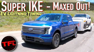 The Electric Ford F-150 Lightning Takes On The World's Toughest Towing Test (Raw & Unedited)
