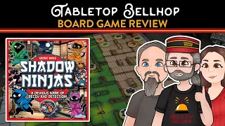 Shadow Ninjas Review, It's Ninja Cats vs Corgis in this one vs. many hidden movement board game