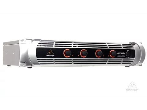 Product video thumbnail for Behringer NU4 6000 PA Power Amp with Rack Case