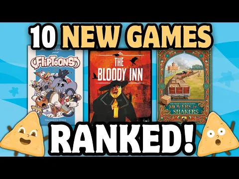 Movers & Shakers! (Ranking 10 New BGA Games)