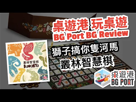 Bumuntu 叢林智慧棋｜BG Port Review桌遊港 玩桌遊(184)