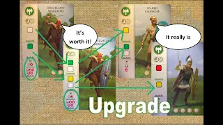 Battle early, get upgrades - Rome Total War: The Board Game - Strategy Guide