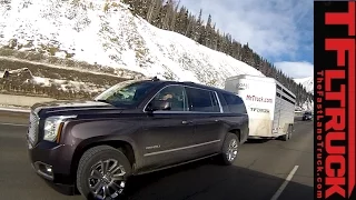 2015 GMC Yukon Denali vs. Lincoln Navigator vs the Ike Gauntlet Towing Test (Part 2)
