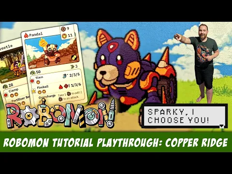 Robomon Tutorial Playthrough: Copper Ridge [Prototype]