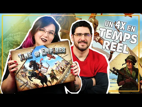 [Partie] TIME OF EMPIRES | 2 joueurs | Pearl Games | VOD Live