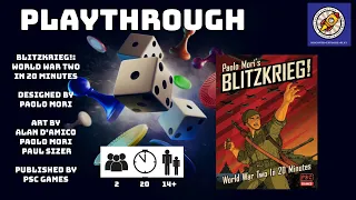 Blitzkrieg!: World War Two in 20 Minutes Playthrough