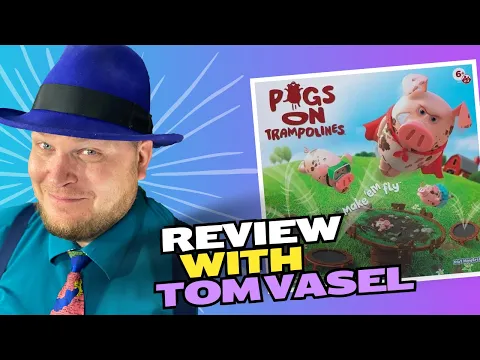 Pigs on Trampolines Review with Tom Vasel
