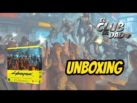 Unboxing Cyberpunk 2077: Bandas de Night City por El club del dado