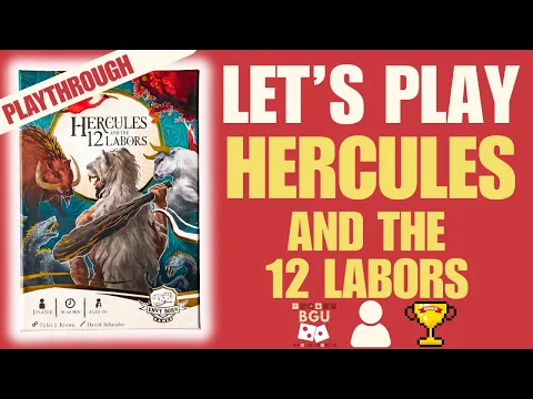 Hercules and The 12 Labors | First Playthrough | How Far Can We Get?