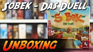 Sobek - Das Duell - Brettspiel Unboxing (Pegasus Spiele)